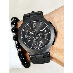 Ferro Siyah Silikon Kordon Erkek Kol Saati FM11539DWT-G Fonksiyonları Aktif 3ATM Su Geçirmez