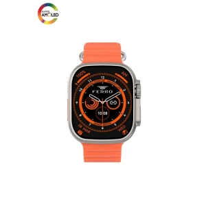 Ferro Turuncu Silikon Kordon Akıllı Kol Saati FSW1116-AT