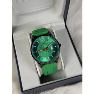 Ferro Yeşil Silikon Kordon Erkek Kol Saati F11316D-ZJ 3ATM SuGeçirmez 2Yıl Garantili HediyePaketli