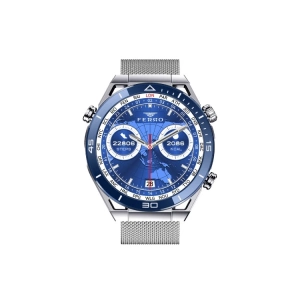 Ferro Gümüş Çelik Kordon Erkek Akıllı Saat FSW1115C-L