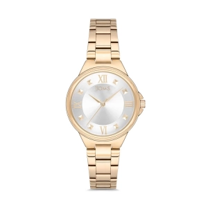 Toms Sarı Çelik Kordon Kadın Kol Saati T21135A-B