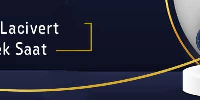 Mavi Lacivert Erkek Saat Modelleri