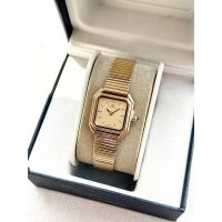 Ferro Sarı Çelik Kordon Kadın Kol Saati FM88210A-B4 2 Yıl Garantili 3 ATM Su Geçirmez Hediye Kutulu