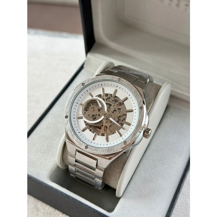 Ferro Silver Steel Strap Mens Wristwatch F31443A-A