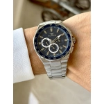 Ferro Gümüş Çelik Kordon Erkek Kol Saati FM11650A-A3 Fonksiyonları Aktif 3 ATM Su Geçirmez