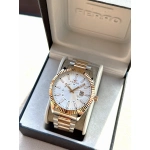 Ferro Rose Çelik Kordon Erkek Kol Saati F11288A-E 3 ATM Su Geçirmez 2 Yıl Garantili Hediye Paketli