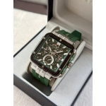 Ferro Yeşil Silikon Kordon Erkek Kol Saati FM11572DWT-J6 Fonksiyonları Aktif 3 ATM Su Geçirmez