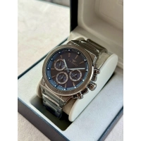 Ferro Gri Çelik Kordon Erkek Kol Saati FM40123A-V Tüm Fonksiyonlar Aktif 3 ATM Su Geçirmez