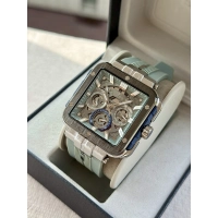 Ferro Gri Silikon Kordon Erkek Kol Saati FM11572DWT-ZT2 Fonksiyonları Aktif 3 ATM Su Geçirmez