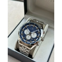 Ferro Gümüş Çelik Kordon Erkek Kol Saati FM11507A-A3 Fonksiyonları Aktif 3ATM Su Geçirmez