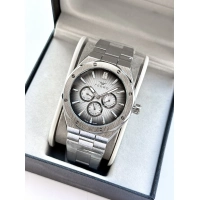 Ferro Gümüş Çelik Kordon Erkek Kol Saati FM11537AWT-A2 Fonksiyonları Aktif 3ATM Su Geçirmez