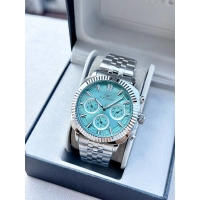 Ferro Gümüş Çelik Kordon Erkek Kol Saati FM11627AWT-A15 Fonksiyonları Aktif 3 ATM Su Geçirmez