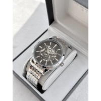 Ferro Gümüş Çelik Kordon Erkek Kol Saati FM31440A-A2 Otomatik Makine 3 ATM Su Geçirmez Hediye Paketli