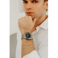 Ferro Gümüş Çelik Kordon Erkek Kol Saati FM43025A-A2 Tüm Fonksiyonlar Aktif 3ATM Su Geçirmez