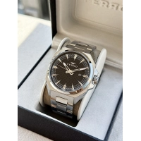 Ferro Gümüş Çelik Kordon Erkek Kol Saati FM43025A-A2 Tüm Fonksiyonlar Aktif 3ATM Su Geçirmez