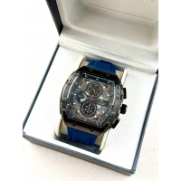 Ferro Lacivert Silikon Kordon Erkek Kol Saati FM31346D-ZA2 Fonksiyonları Aktif 3 ATM Su Geçirmez