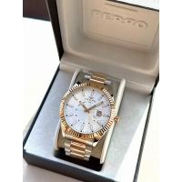 Ferro Rose Çelik Kordon Erkek Kol Saati F11288A-E 3 ATM Su Geçirmez 2 Yıl Garantili Hediye Paketli