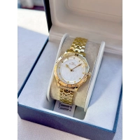 Ferro Sarı Çelik Kordon Kadın kol Saati FL21632AWT-B 3ATM Su Geçirmez 2 Yıl Garantili HediyePaket