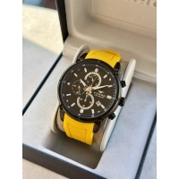 Ferro Sarı Silikon Kordon Erkek Kol Saati FM31363D-ZN Tüm Fonksiyonlar Aktif 3 ATM Su Geçirmez