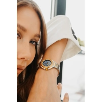 Ferro Sarı ve Gümüş Çelik Kordon Kadın Kol Saati FL43026A-D3 3ATM Su Geçirmez 2 Yıl Garantili