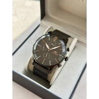 Ferro Black Mesh Strap Mens Wristwatch FM11039C-G