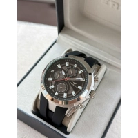 Ferro Siyah Silikon Kordon Erkek Kol Saati FM31402D-J4 Tüm Fonksiyonlar Aktif 3 ATM Su Geçirmez