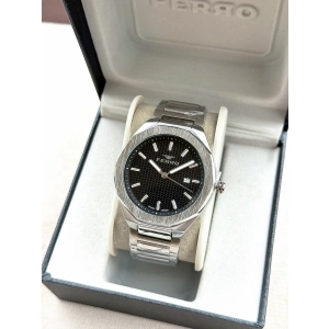 Ferro Gümüş Çelik Kordon Erkek Kol Saati F11535A-A2 3ATM Su Geçirmez 2 Yıl Garantili HediyePaketli