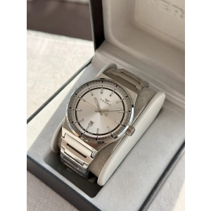 Ferro Gümüş Çelik Kordon Erkek Kol Saati F11592AWT-A 3ATM Su Geçirmez 2 Yıl Garantili HediyePaketli