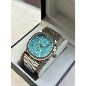 Ferro Gümüş Çelik Kordon Erkek Kol Saati FM11499A-A15 Fonksiyonları Aktif 3ATM Su Geçirmez