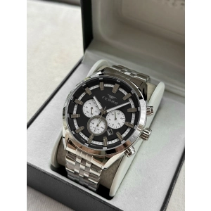 Ferro Gümüş Çelik Kordon Erkek Kol Saati FM11507A-A2 Fonksiyonları Aktif 3ATM Su Geçirmez