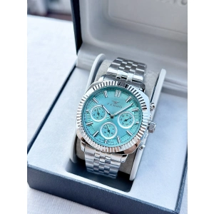 Ferro Gümüş Çelik Kordon Erkek Kol Saati FM11627AWT-A15 Fonksiyonları Aktif 3 ATM Su Geçirmez