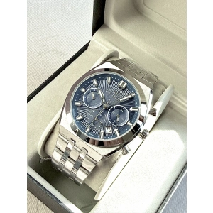 Ferro Gümüş Çelik Kordon Erkek Kol Saati FM43022A-A3 Tüm Fonksiyonlar Aktif 3ATM Su Geçirmez