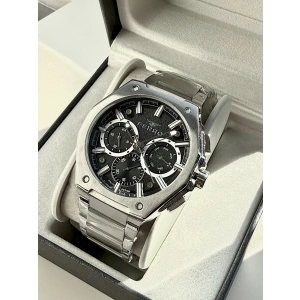 Ferro Gümüş Çelik Kordon Erkek Kol Saati FM43023AWT-A2 Tüm Fonksiyonlar Aktif 3ATM Su Geçirmez