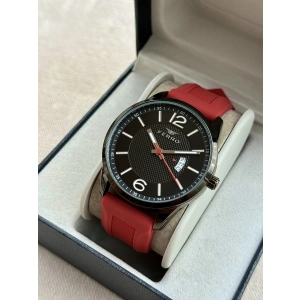 Ferro Claret Red Silicone Band Mens Wristwatch F11316D-ZK