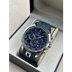 Ferro Lacivert Silikon Kordon Erkek Kol Saati FM11379DWT-L3 Fonksiyonları Aktif 3ATM Su Geçirmez