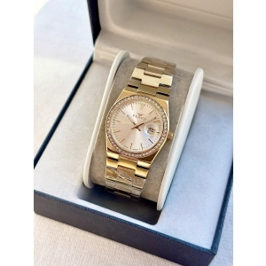 Ferro Sarı Çelik Kordon Kadın Kol Saati FL21596AWT-B 3ATM Su Geçirmez 2 Yıl Garantili HediyePaketli