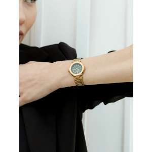 Ferro Sarı Çelik Kordon Kadın Kol Saati FL43006A-B6 3ATM Su Geçirmez 2 Yıl Garantili HediyePaketli