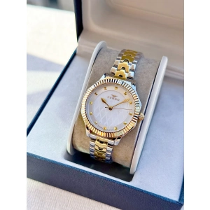 Ferro Sarı ve Gümüş Çelik Kordon Kadın kol Saati FL21632AWT-D 3ATM Su Geçirmez 2 Yıl Garantili