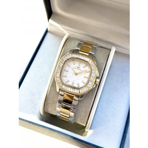 Ferro Sarı ve Gümüş Çelik Kordon Kadın Kol Saati FL43008A-D 3ATM Su Geçirmez 2 Yıl Garantili