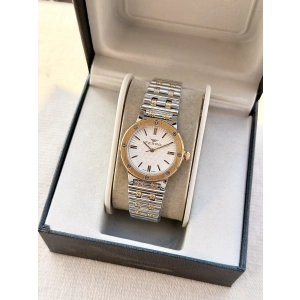 Ferro Sarı ve Gümüş Çelik Kordon Kadın Kol Saati FL43010A-D 3ATM Su Geçirmez 2 Yıl Garantili