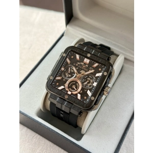 Ferro Siyah Silikon Kordon Erkek Kol Saati FM11572DWT-G Fonksiyonları Aktif 3 ATM Su Geçirmez