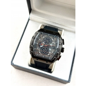 Ferro Black Silicone Band Mens Wristwatch FM31346D-G