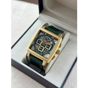 Ferro Yeşil Silikon Kordon Erkek Kol Saati FM11553DWT-ZR6 Fonksiyonları Aktif 3 ATM Su Geçirmez