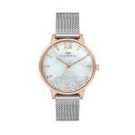 Ferro Silver Wicker Cord Womens Wristwatch F21934C-E