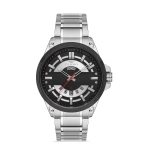 Ferro Silver Steel Cord Mens Wristwatch F11201A-J2