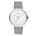 Ferro Silver Wicker Cord Womens Watches F2753C-863-A
