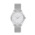 Ferro Silver Wicker Cord Womens Wristwatch F21119C-A