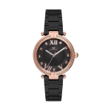 Ferro Black Steel Cord Womens Wristwatch F21046A-1100-R