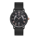 Ferro Black Wicker Cord Mens Wristwatch F11050C-1117-G