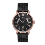Ferro Black Wicker Cord Mens Wristwatch F11050C-1117-R